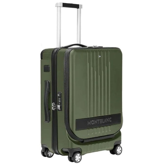 MONTBLANC LEATHER MOD. CABIN TROLLEY WITH FRONT POCKET - 38X55X23 (37 L) FASHION ACCESSORIES