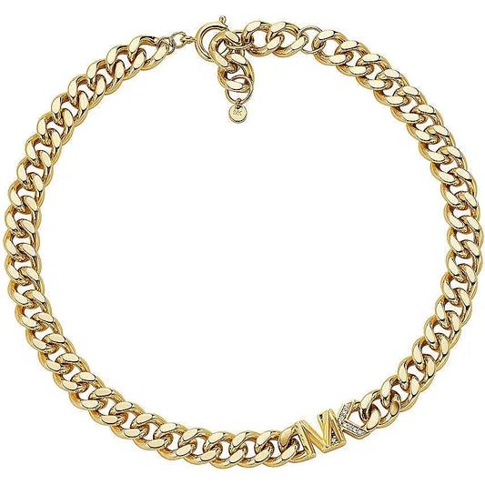 MICHAEL KORS FASHION JEWELS Mod. LOGO NECKLACE DESIGNER FASHION JEWELLERY