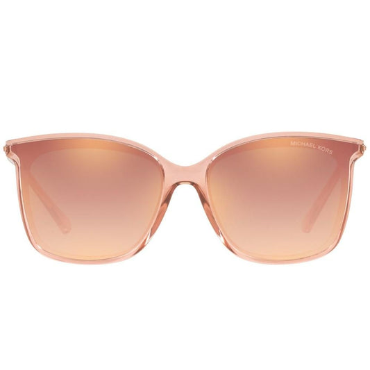 MICHAEL KORS MOD. ZERMATT MK 2079U lady sunglasses front view in peach color
