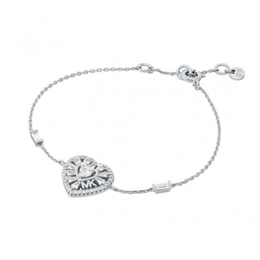 MICHAEL KORS PREMIUM SILVER COLLECTION Mod. HEART DESIGNER FASHION JEWELLERY