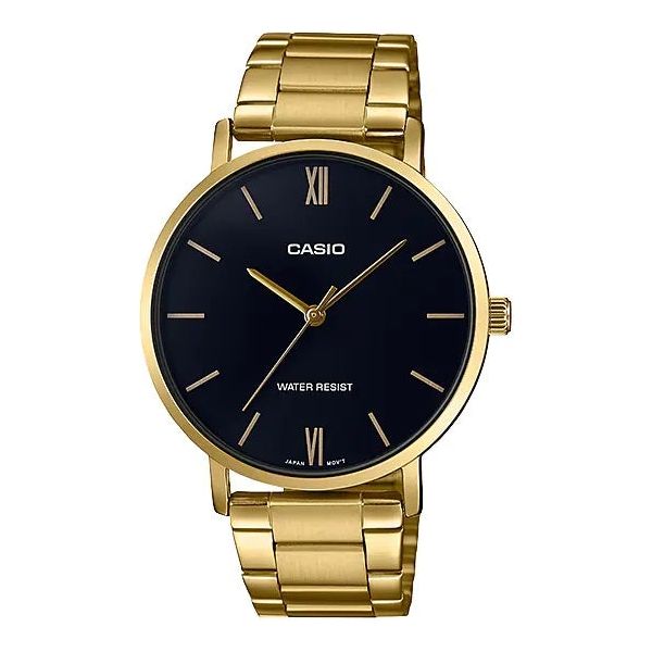 CASIO COLLECTION Mod. MINIMAL GOLD - BLACK