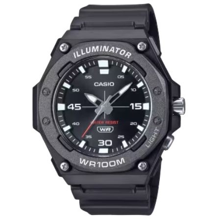 CASIO SPORT Mod. DIVER - ILLUMINATOR WR 100MT - BLACK