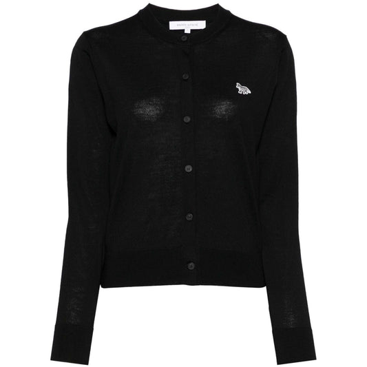 Maison Kitsuné Maison Kitsune mid-length knitted cardigan Topwear