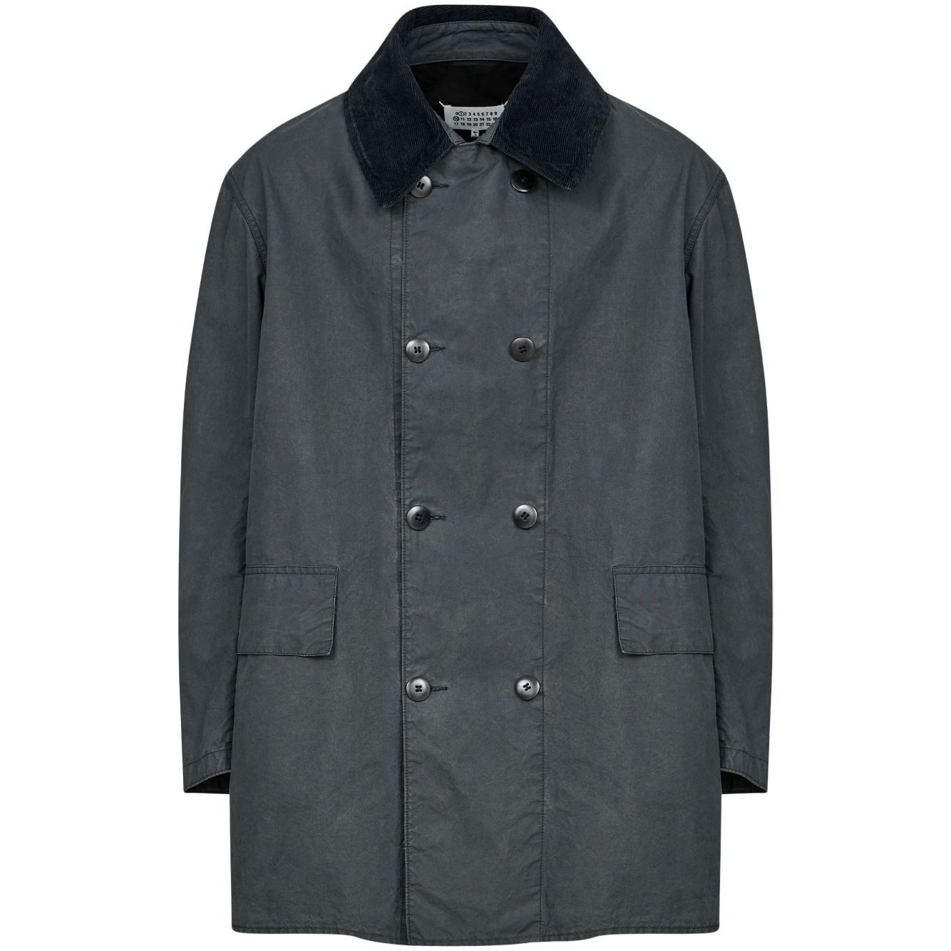 Maison Margiela Double Breasted Cotton Jacket