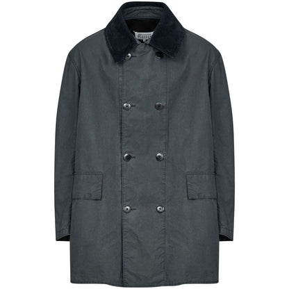 Maison Margiela Double Breasted Cotton Jacket