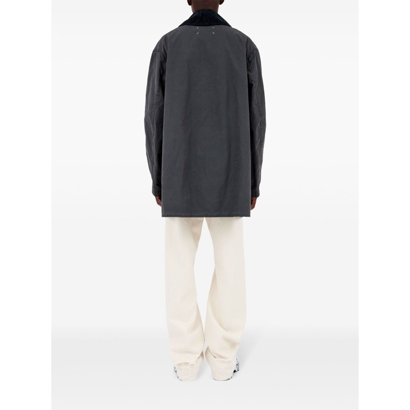 Maison Margiela Double Breasted Cotton Jacket