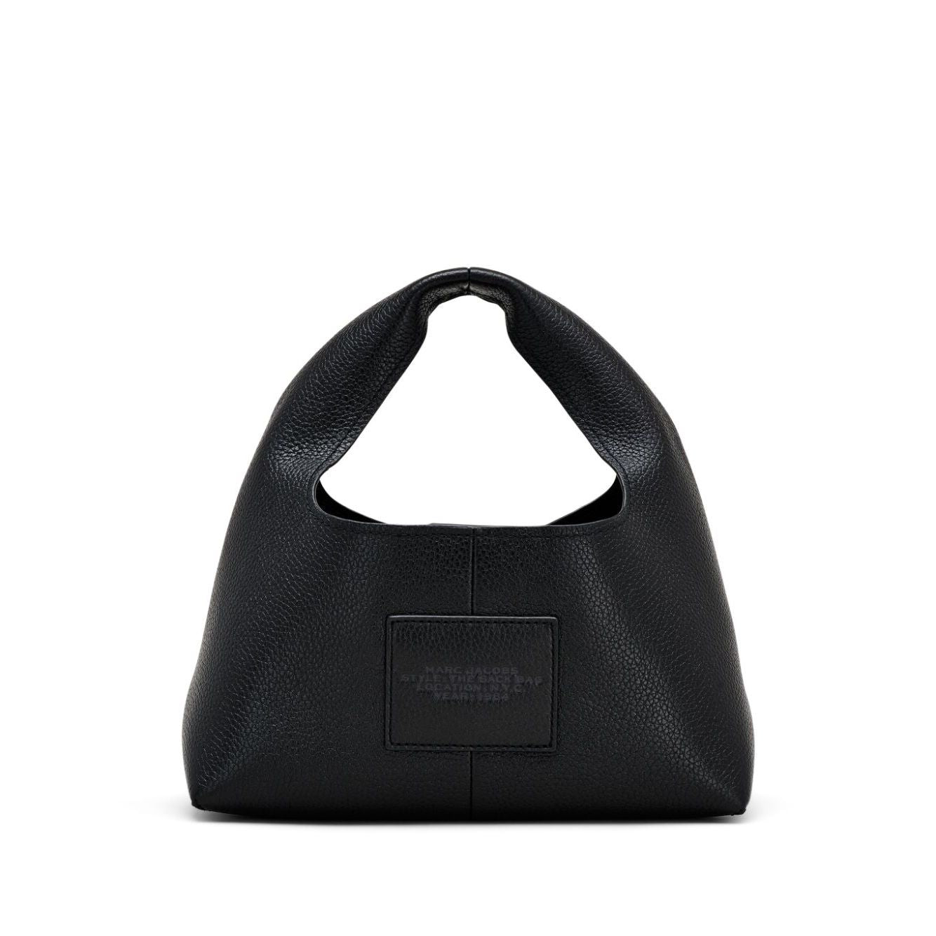 Front view with bag zipped and handles upright.