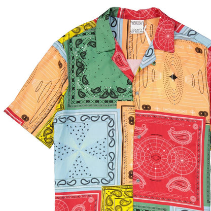 Marcelo Burlon Multicolor Viscose Pattern Shirt