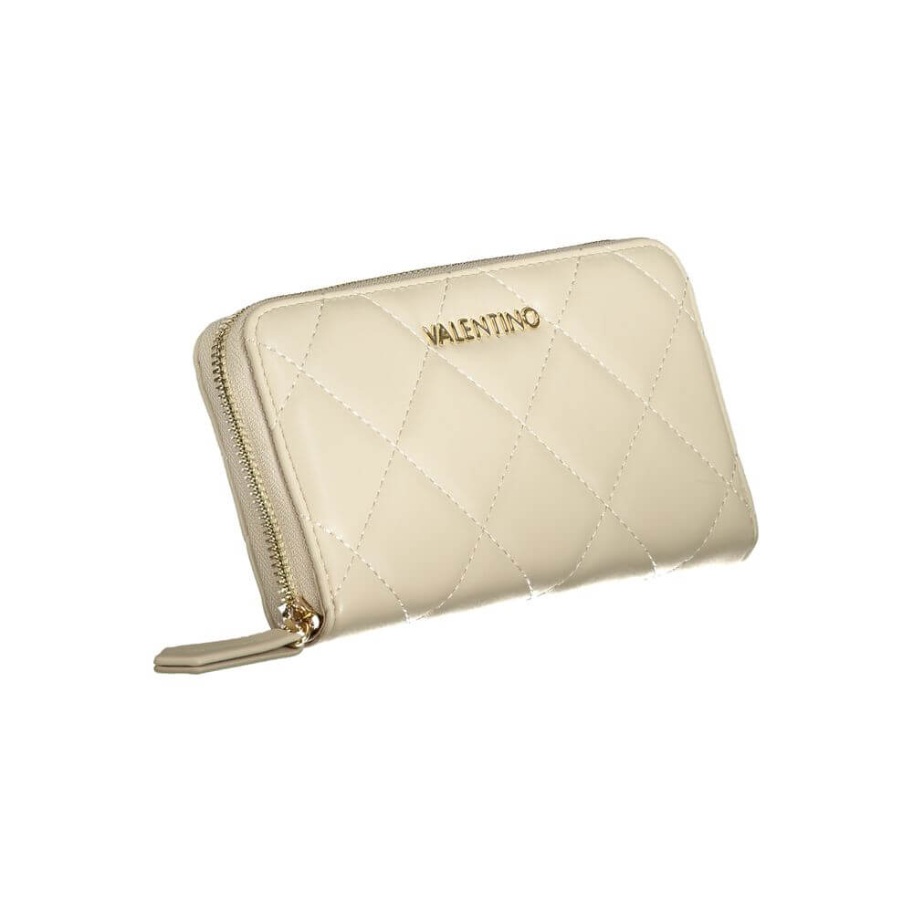 Mario Valentino Beige Polyethylene Wallet
