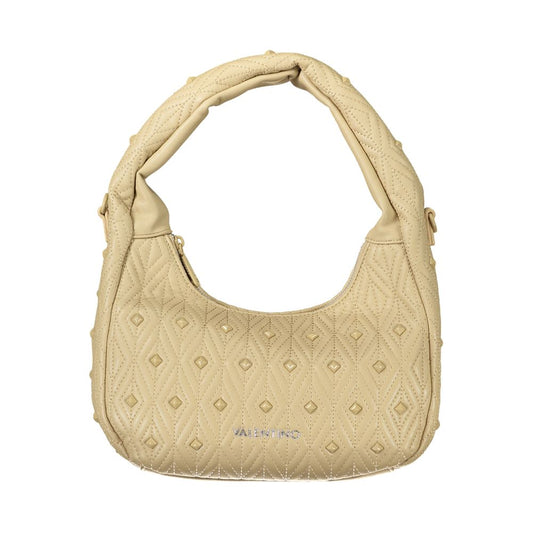 Mario Valentino Beige Polyurethane Women Handbag