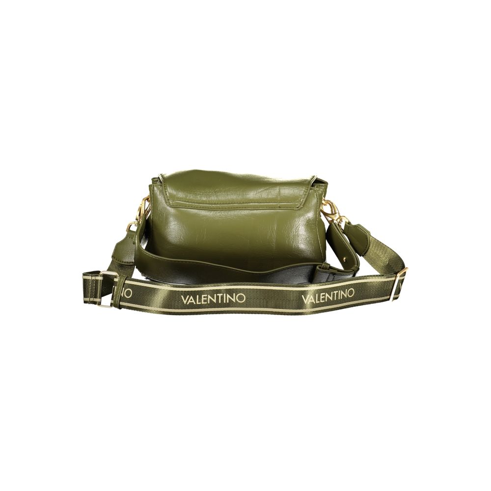 Mario Valentino Green Polyethylene Handbag with adjustable strap and two compartments
