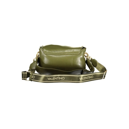 Mario Valentino Green Polyethylene Handbag with adjustable strap and two compartments