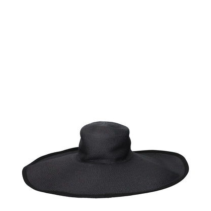 Max Mara Black Paper Sunhat