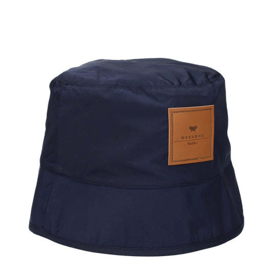 Max Mara Blue Polyamide Bucket Hat