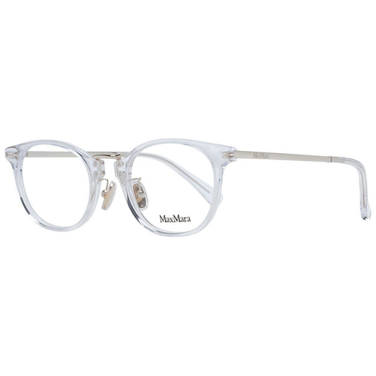 Max Mara White Plastic Glasses (Frames) Max Mara