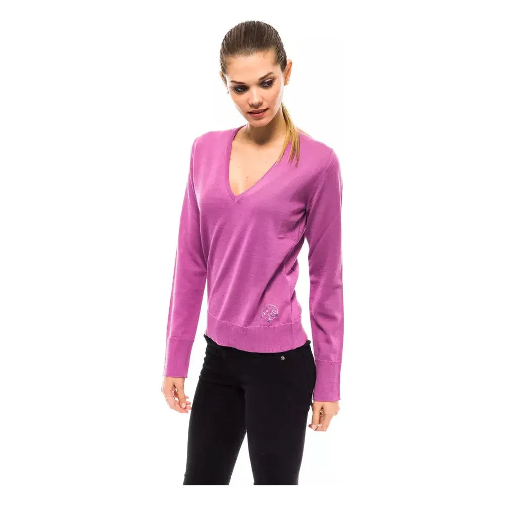 Montana Blu Multicolor Wool Women Sweater 1728,67345744032,Clothing,IT40|S,IT42|M,IT44|L,IT46|XL,Montana Blu,Multicolor,New with tags,Sweaters - Clothing,Sweaters - Women - Clothing,Sweatshirts - Sweaters - Clothing,Women,Women - Clothing