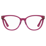 Moschino Fuchsia Acetate Frames for women, stylish design, 54/17/140 mm, high-quality acetate material.