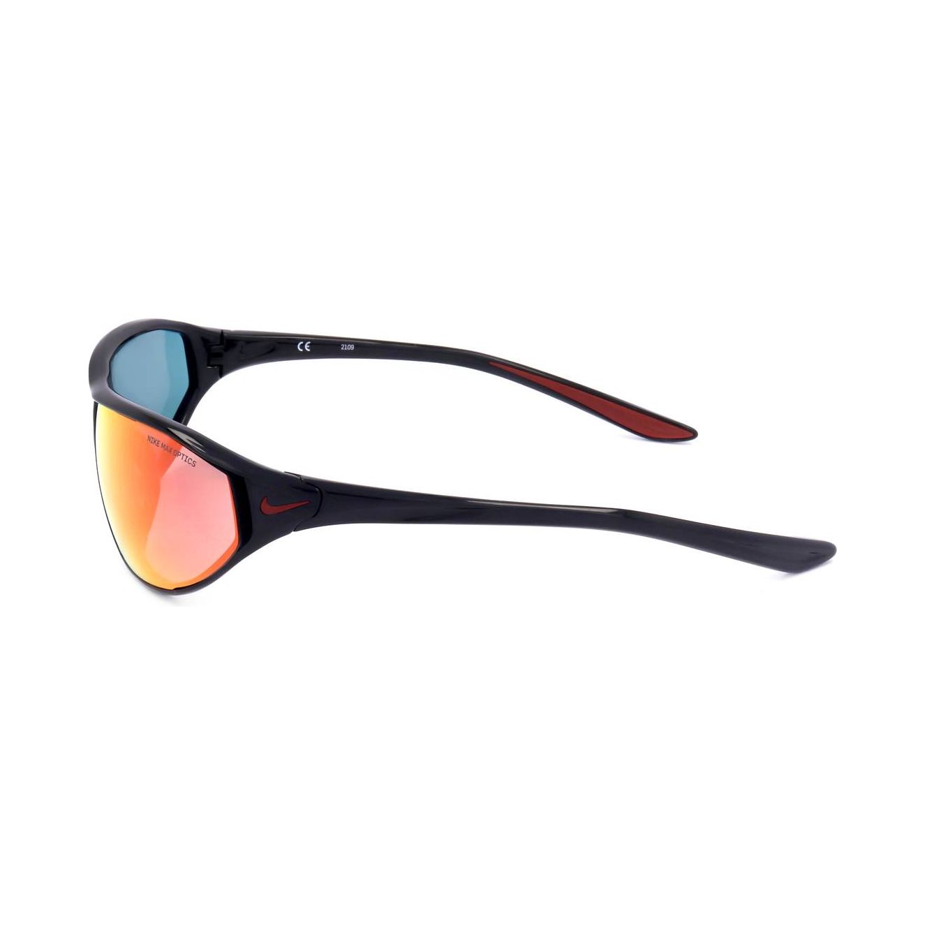 NIKE SUNGLASSES Mod. AERO SWIFT BLACK RED MIRROR SUNGLASSES & EYEWEAR