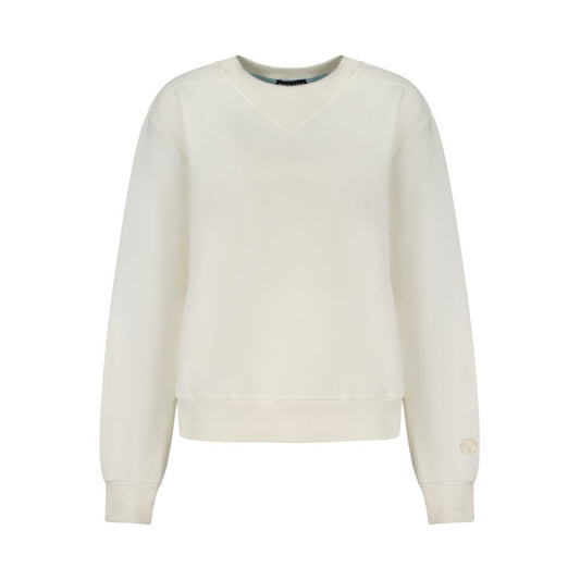 North Sails Bianco Cotton Women Sweatshirt North Sails
