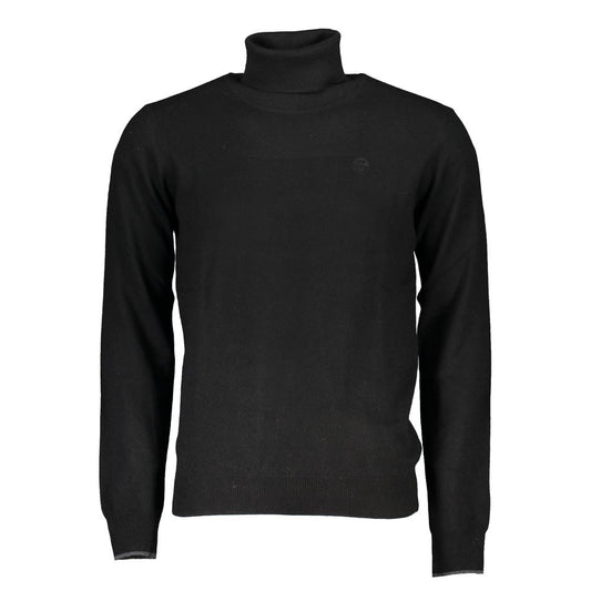 North Sails Black Poliammide Men Sweater