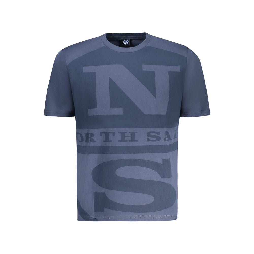 North Sails Blue Cotton Men's T-Shirt
