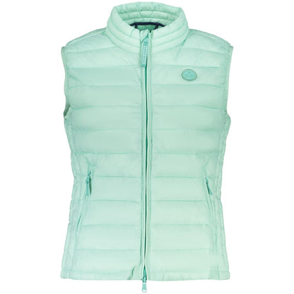 North Sails Green Polyester Sleveless Jacket