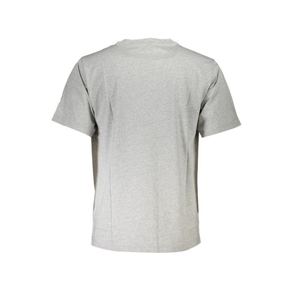 North Sails Grey Organic Cotton Men T-Shirt