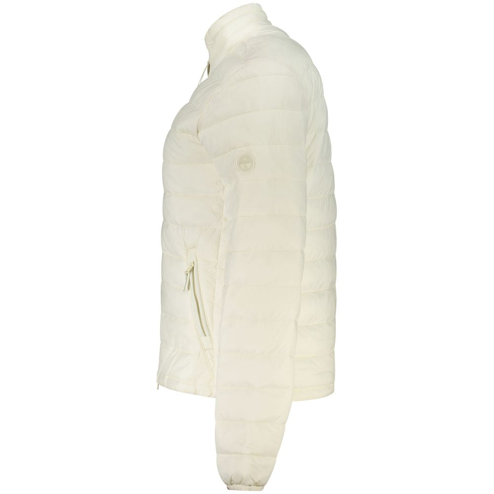 North Sails White Polyester Jacket