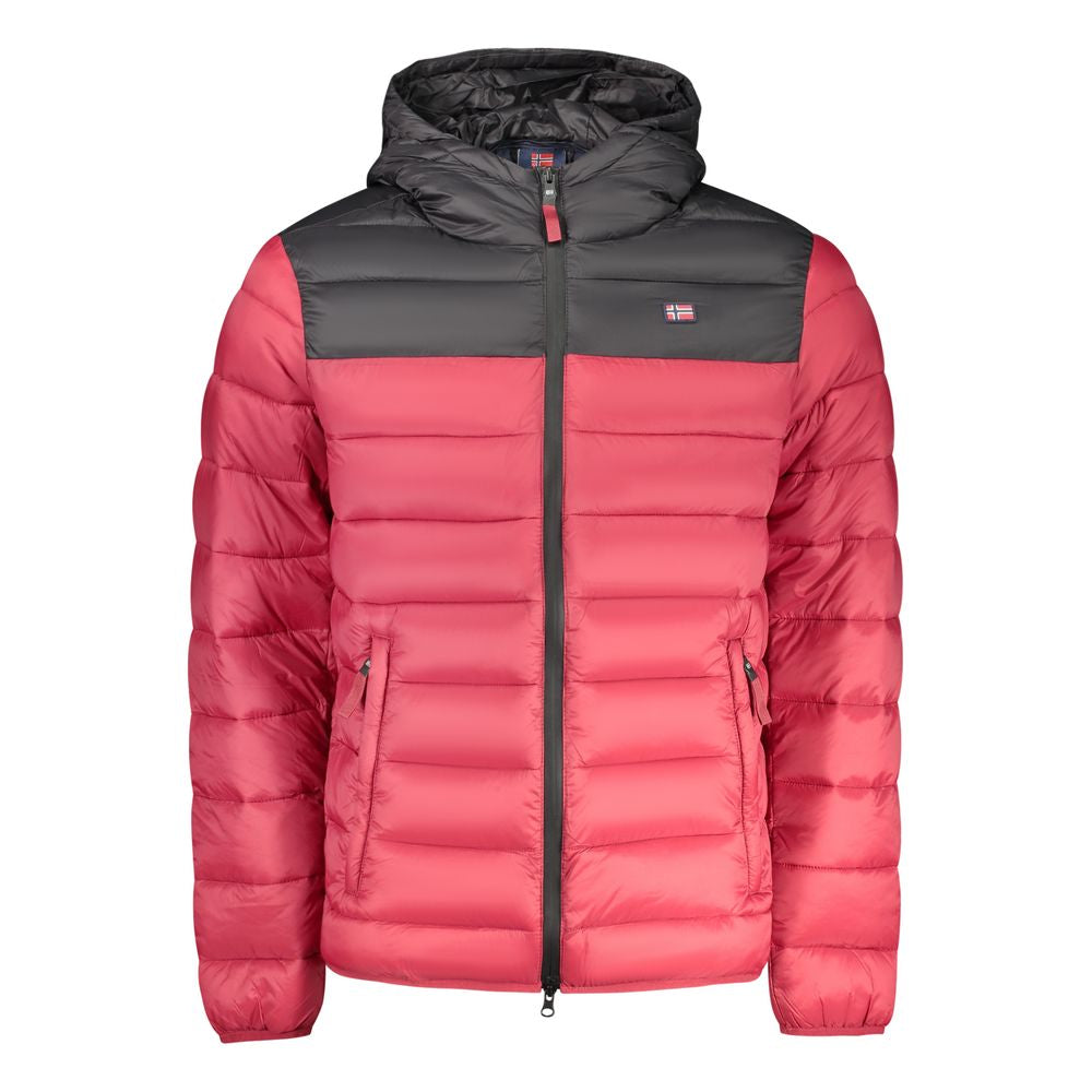 Norway 1963 Red Polyamide Men's Jacket