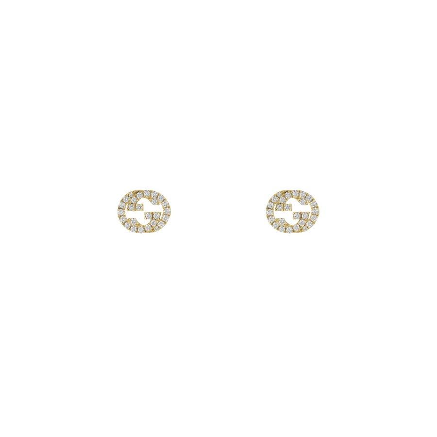 ORECCHINI GUCCI MOD. YBD729408001, luxury diamond earrings, elegant design