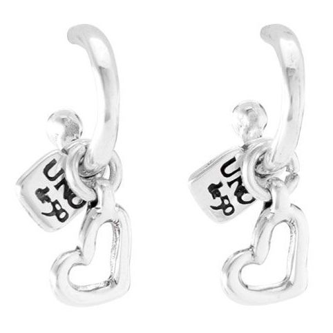 ORECCHINI UNO DE 50 MOD. UD_PEN0645MTL0000U DESIGNER FASHION JEWELLERY