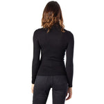 Only Black Viscose Turtleneck