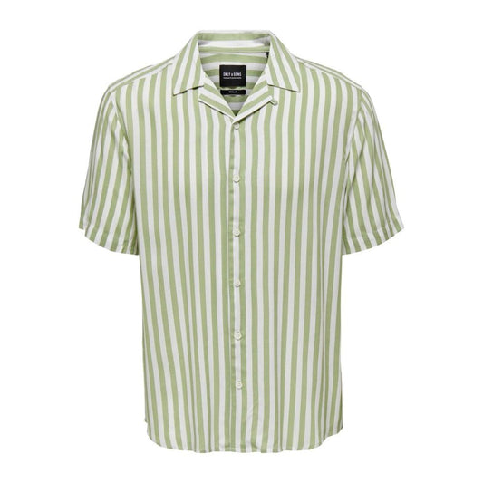 Only & Sons Bicolor Cotton Pattern Shirt 1728,2XL,67400106144,Bicolor,Clothing,Men,New with tags,Only & Sons,Pattern - Shirts - Clothing,Shirts - Clothing,Shortsleeve - Shirts - Clothing