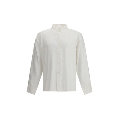 Our Legacy White Tencel Dress Shirt Our Legacy