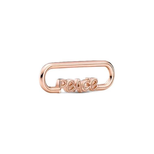 PANDORA CHARMS Mod. STYLING PEACE WORD LINK ***SPECIAL PRICE***