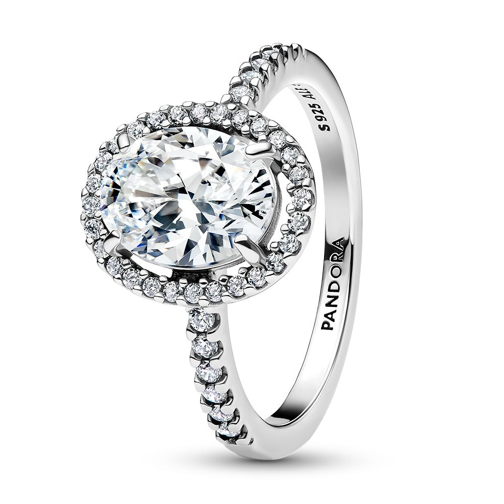 PANDORA JEWELRY Mod. 193777C01-50 exquisite diamond ring with sparkling stones and elegant design, perfect for special occasions.