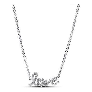 PANDORA JEWELRY Mod. SPARKLING HANDWRITTEN LOVE DESIGNER FASHION JEWELLERY