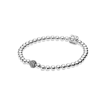 PANDORA Mod. BEADS & PAVÉ BRACELET