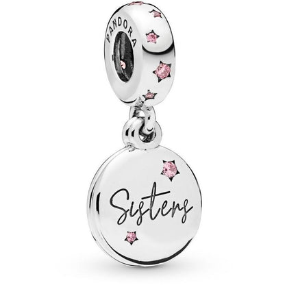 PANDORA Mod. FOREVER SISTERS DANGLE CHARM Jewel,JEWELRY,Lady