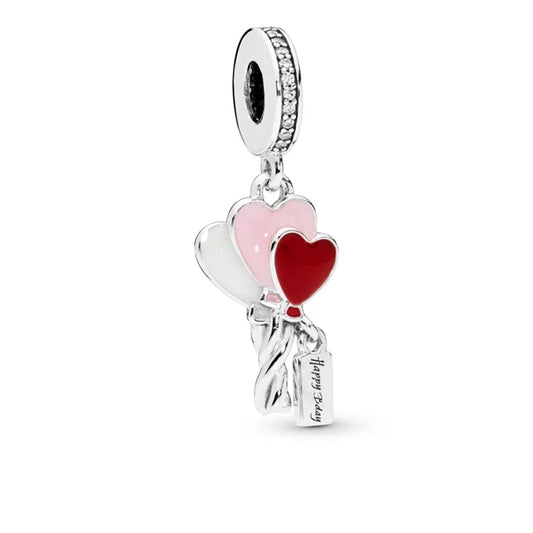 PANDORA Mod. MOMENTS BIRTHDAY BALLOONS PENDANT CHARM