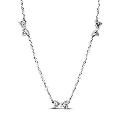 PANDORA Mod. SPARKLING PAVÉ BAR COLLIER NECKLACE