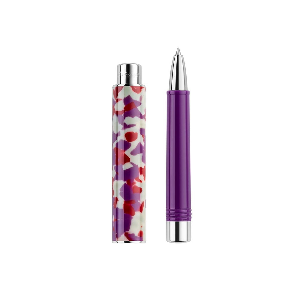 PENNE MONTEGRAPPA MOD. ISGNORAL elegant writing pen with colorful cap and sleek design.