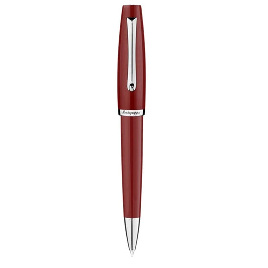 PENNE MONTEGRAPPA MOD. ISMANRIR_2 luxury red pen with chrome accents