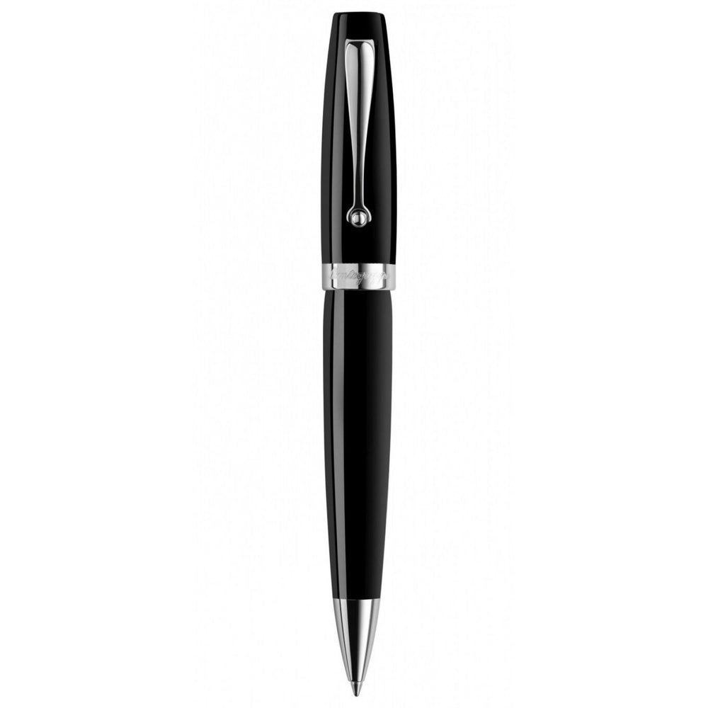 PENNE MONTEGRAPPA MOD. ISMIABIC black pen with silver accents