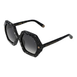 Stylish PHILIPP PLEIN MOD. SPP039M 530869 sunglasses for ladies with a unique black design.