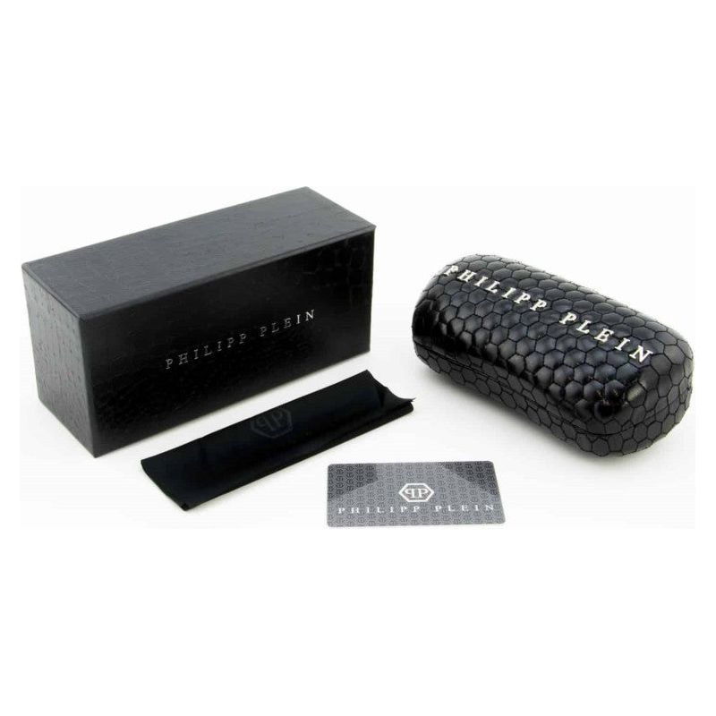 PHILIPP PLEIN SUNGLASSES Mod. SPP065S SHINY NIGHT BLUE SUNGLASSES & EYEWEAR