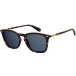POLAROID MOD. PLD 2085_S sunglasses for men, polycarbonate frame, tortoiseshell design with blue lenses.
