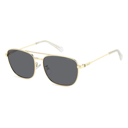 POLAROID MOD. PLD 4172_G_S_X sunglasses for gentlemen made of stainless steel with sleek gold frame and dark lenses.