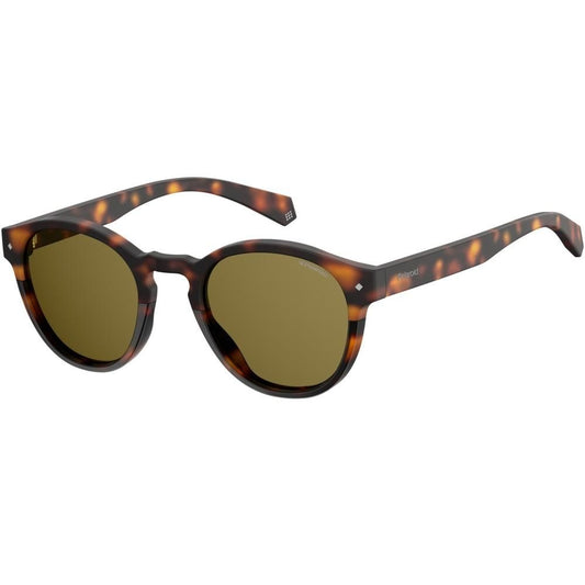 Alt Tag: POLAROID MOD. PLD 6042_S unisex tortoiseshell sunglasses made of polycarbonate material, stylish eyewear for all genders