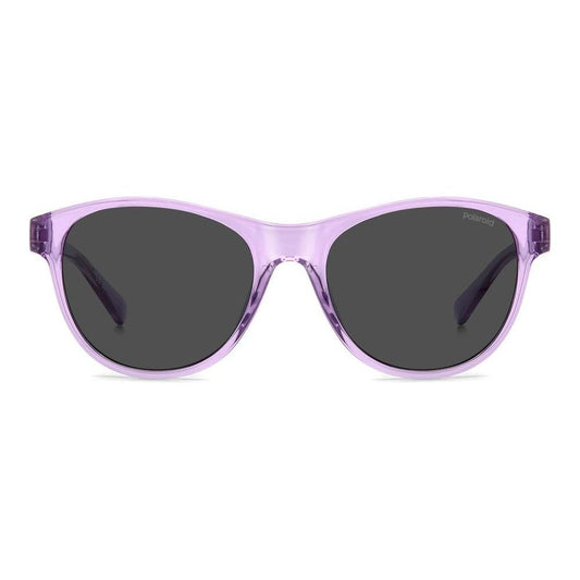 POLAROID MOD. PLD 8066_S unisex sunglasses in polycarbonate material, featuring a stylish blue frame design.